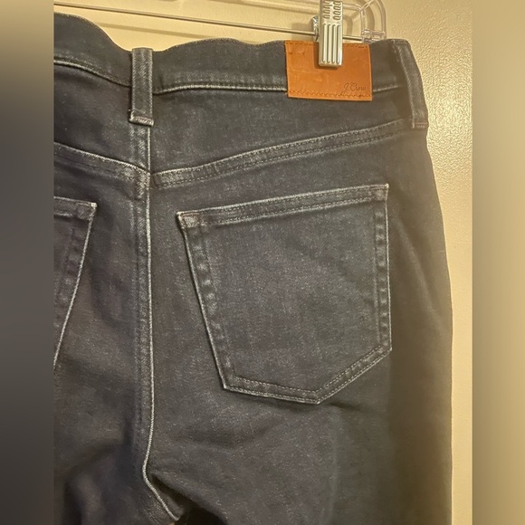 J Crew Slim Demi Boot New With Tag Dark Wash Jeans Size 29 Petite - Picture 9 of 15
